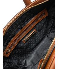 ROCCOBAROCCO LUCE Tragetasche mit Schultergurt und Metalllogo bräunen - Damentaschen - 5