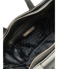 ROCCOBAROCCO LUCE Tragetasche mit Schultergurt und Metalllogo metallisches Grau - Damentaschen - 5