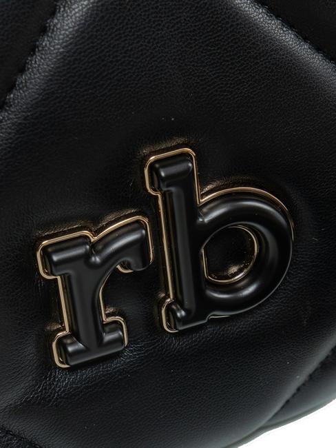 DEA Kleine Umhängetasche mit Schultergurt Schwarz - Damentaschen