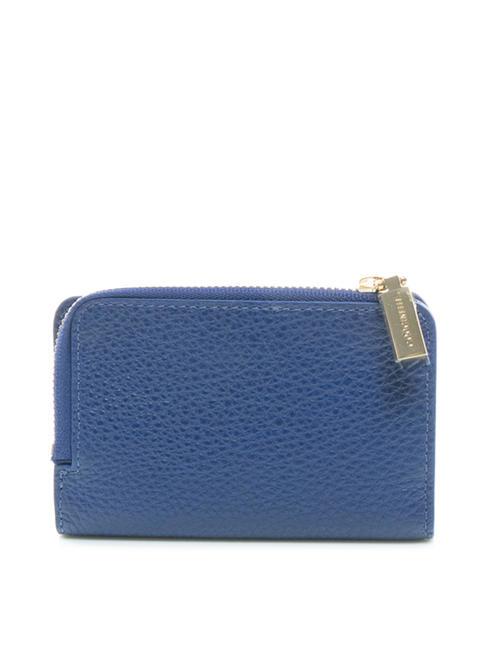 METALLIC SOFT Mittlere Damengeldb&ouml;rse Cura&ccedil;ao-Blau - Brieftaschen Damen