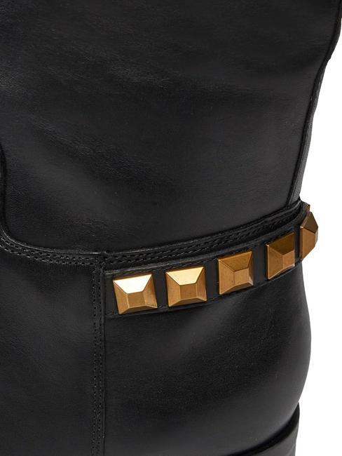 BRAYAN Stiefeletten aus Leder schwarz1 - Damenschuhe