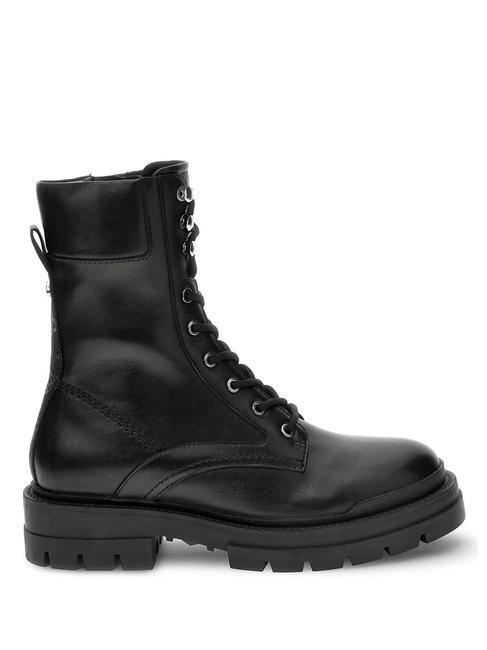 OBETTER Niedrige Stiefeletten SCHWARZ BRAUN - Damenschuhe