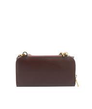 POLLINI GRAINED Schulter-Clutch-Geldb&ouml;rse BORDEAUX / B - Brieftaschen Damen - 3