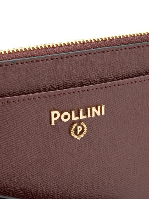 GRAINED Clutch mit Manschette BORDEAUX / B - Damentaschen