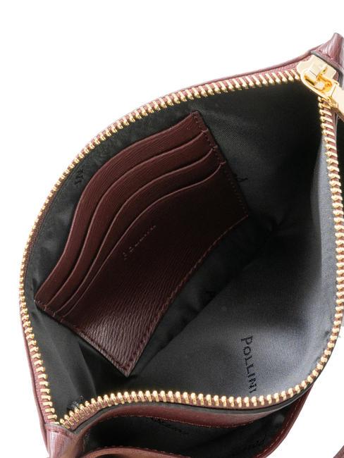 GRAINED Clutch mit Manschette BORDEAUX / B - Damentaschen