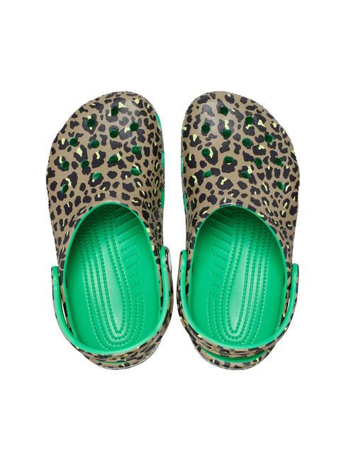 CLASSIC FAR OUT Sabot Gras-Grün - Kinderschuhe