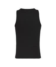 TOMMY HILFIGER TOMMY JEANS Essential Tanktop aus Baumwolle SCHWARZ - T-Shirts und Tops f&uuml;r Damen - 4