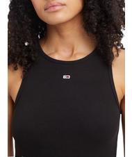 TOMMY HILFIGER TOMMY JEANS Essential Tanktop aus Baumwolle SCHWARZ - T-Shirts und Tops f&uuml;r Damen - 5