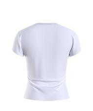 TOMMY HILFIGER TOMMY JEANS Serif Linear T-Shirts Wei&szlig; - T-Shirts und Tops f&uuml;r Damen - 4