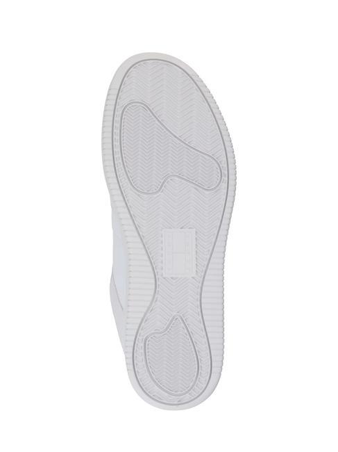 TOMMY JEANS Retro Basket  Wei&szlig; - Herrenschuhe