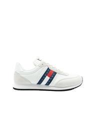 TOMMY HILFIGER TOMMY JEANS RUNNER CASUAL Turnschuhe Wei&szlig; - Herrenschuhe - 2
