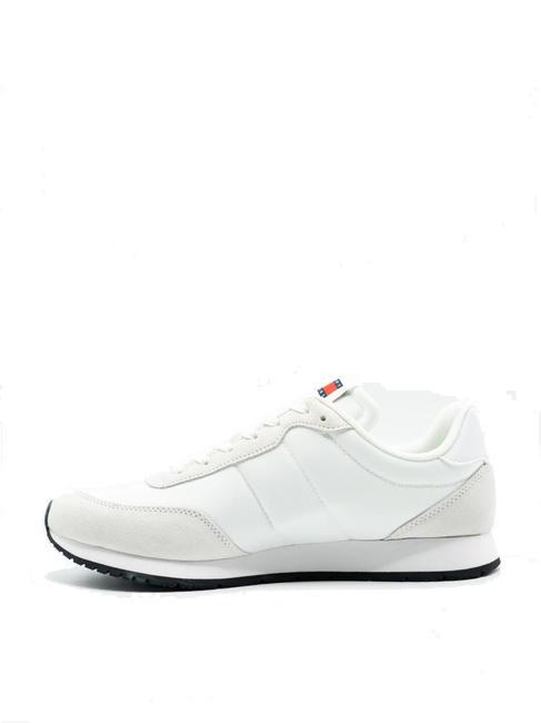 TOMMY JEANS RUNNER CASUAL Turnschuhe Wei&szlig; - Herrenschuhe