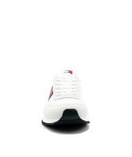 TOMMY HILFIGER TOMMY JEANS RUNNER CASUAL Turnschuhe Wei&szlig; - Herrenschuhe - 5