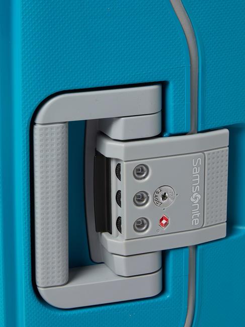 S CURE Trolley f&uuml;r Handgep&auml;ck blau/silber - Handgep&auml;ck