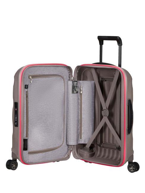 C-LITE Erweiterbarer Handgep&auml;ckwagen perle/fuchsia - Handgep&auml;ck