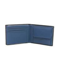 SPALDING COLOR WALLET Lederbrieftasche mit M&uuml;nzfach schwarz/marine - Brieftaschen Herren - 3