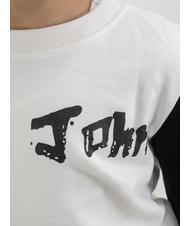 JOHN RICHMOND HADEW Trainingsanzug aus Baumwoll-Sweatshirt und Hose Wolke/Schwarz - Trainingsanzüge für Kinder - 2