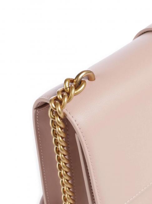 CLASSIC LOVE BAG Eine einfache Tasche Puder-Antikgold - Damentaschen