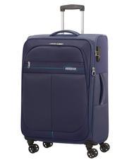 AMERICAN TOURISTER DEEP DIVE Set mit 3 Trolleys: Kabine, mittel und gro&szlig;, erweiterbar Navy blau - Trolleyset - 4