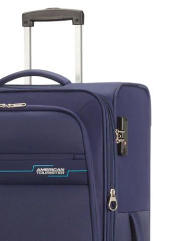 DEEP DIVE Set mit 3 Trolleys: Kabine, mittel und gro&szlig;, erweiterbar Navy blau - Trolleyset