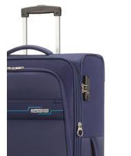 AMERICAN TOURISTER DEEP DIVE Mittelgro&szlig;er erweiterbarer Trolley Navy blau - Halbharte Trolleys - 3