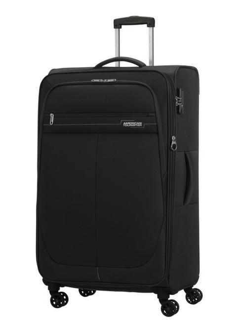DEEP DIVE Set mit 3 Trolleys: Kabine, mittel und gro&szlig;, erweiterbar schwarzgrau - Trolleyset