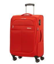 AMERICAN TOURISTER DEEP DIVE Set mit 3 Trolleys: Kabine, mittel und gro&szlig;, erweiterbar rot / grau - Trolleyset - 4