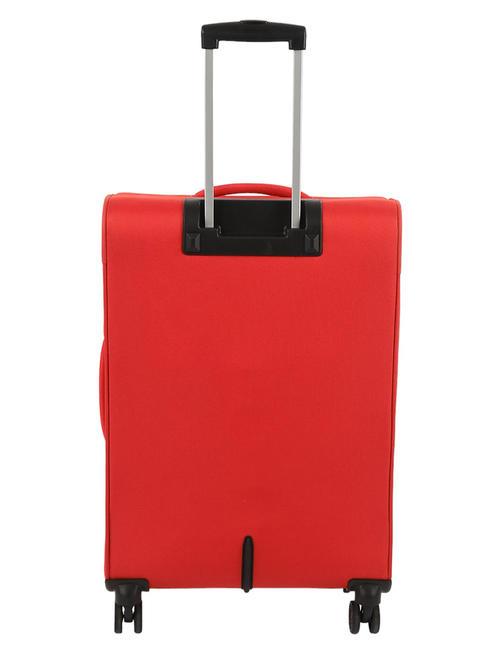 DEEP DIVE Set mit 3 Trolleys: Kabine, mittel und gro&szlig;, erweiterbar rot / grau - Trolleyset