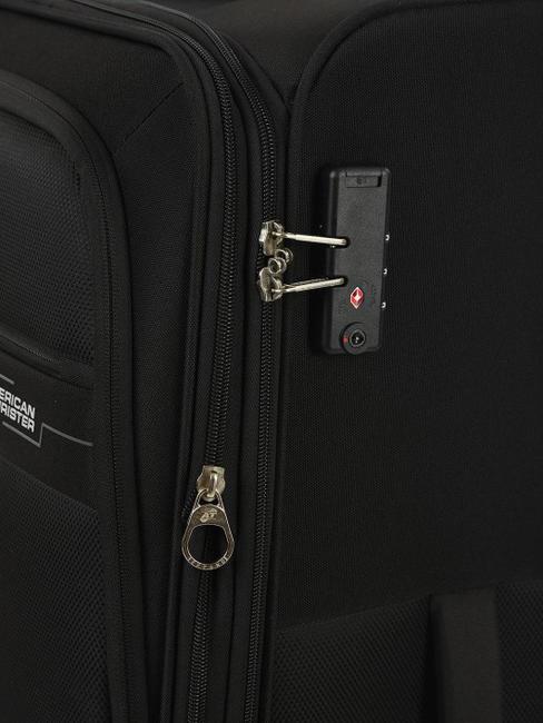 DEEP DIVE Großer erweiterbarer Trolley schwarzgrau - Halbharte Trolleys