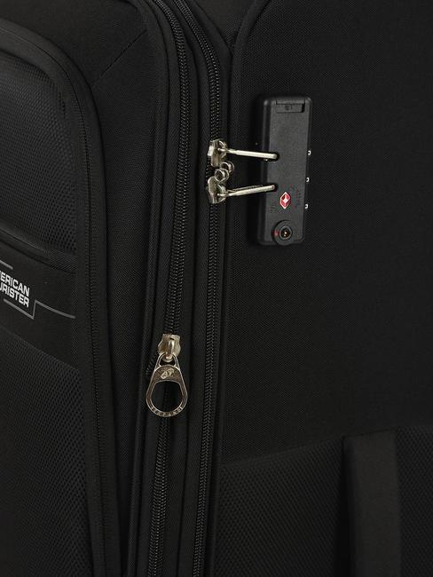 DEEP DIVE Mittelgroßer erweiterbarer Trolley schwarzgrau - Halbharte Trolleys