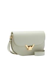 COCCINELLE DEW Umh&auml;ngetasche aus geh&auml;mmertem Leder Seladongr&uuml;n - Damentaschen - 2