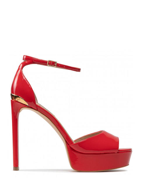 ALDEN2 Hohe Sandalen ROT - Damenschuhe