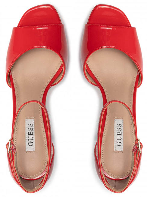 ALDEN2 Hohe Sandalen ROT - Damenschuhe