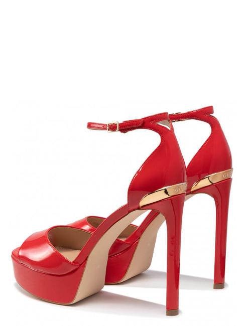 ALDEN2 Hohe Sandalen ROT - Damenschuhe