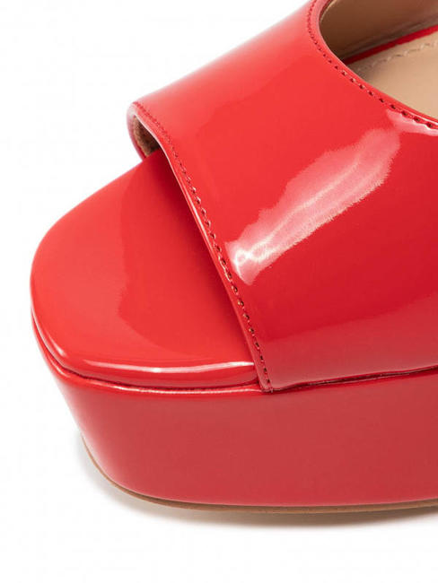 ALDEN2 Hohe Sandalen ROT - Damenschuhe