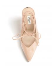 GUESS BRIOLA Dekollet&eacute; aus Leder BEIGE - Damenschuhe - 3