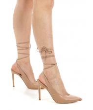 GUESS BRIOLA Dekollet&eacute; aus Leder BEIGE - Damenschuhe - 5