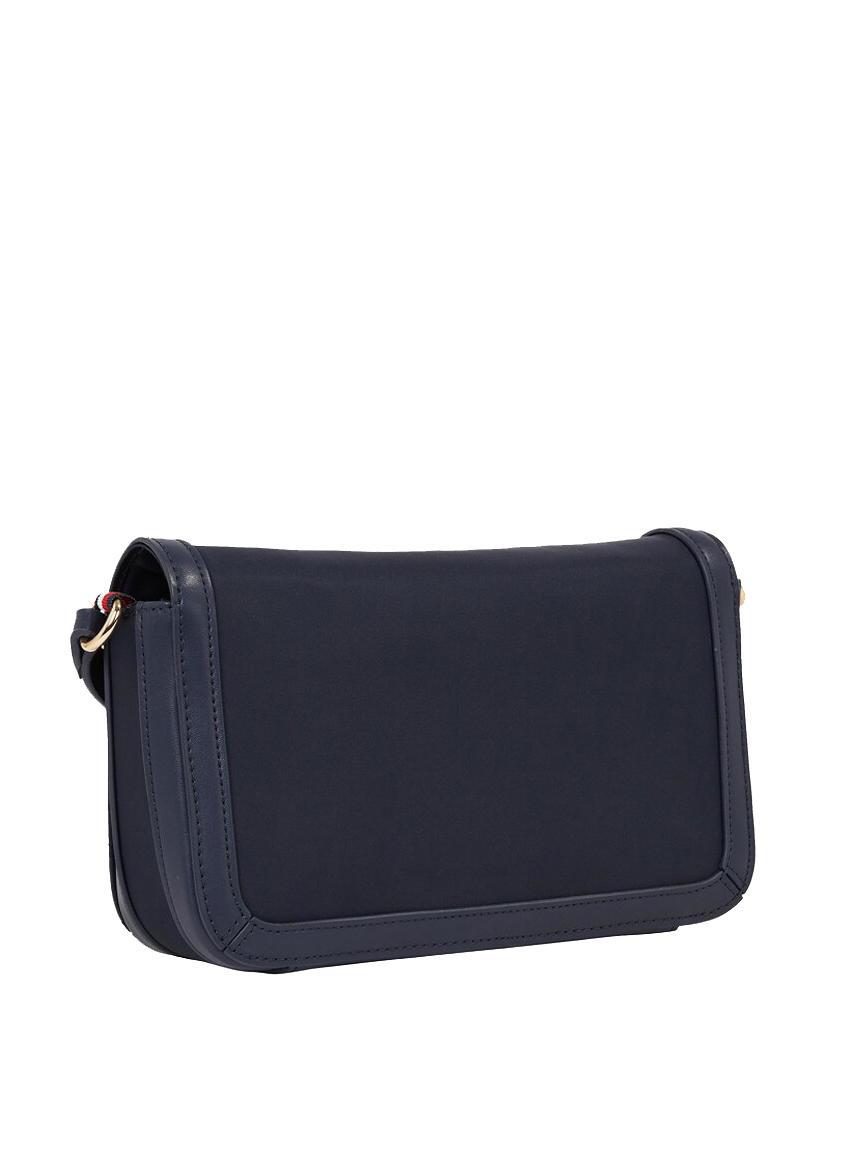 Tommy Hilfiger Th Essential Tasche Mit Schulterklappe Raum Blau  