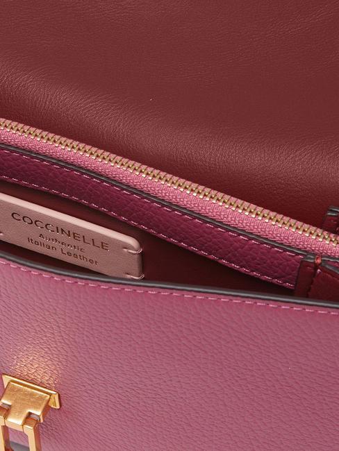 BEAT SOFT Umhängetasche aus Leder Fruchtfleisch rosa - Damentaschen