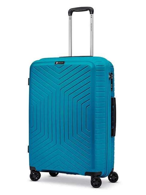 HEXA Set mit 3 Trolleys: Kabine + mittel + gro&szlig; blauer Fluss - Trolleyset