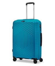 R RONCATO HEXA Set mit 3 Trolleys: Kabine + mittel + gro&szlig; blauer Fluss - Trolleyset - 4