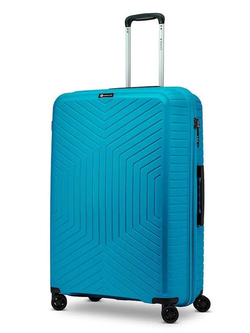 HEXA Set mit 3 Trolleys: Kabine + mittel + gro&szlig; blauer Fluss - Trolleyset