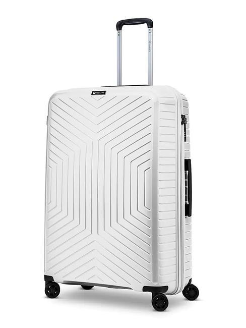 HEXA Set mit 3 Trolleys: Kabine + mittel + gro&szlig; Wei&szlig; - Trolleyset
