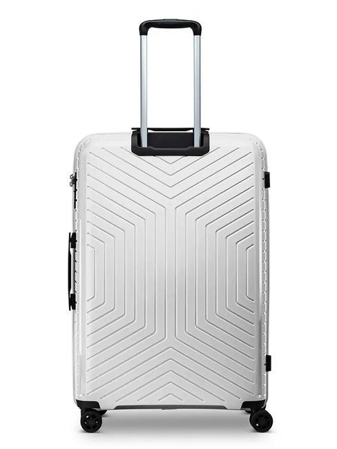 HEXA Set mit 3 Trolleys: Kabine + mittel + gro&szlig; Wei&szlig; - Trolleyset