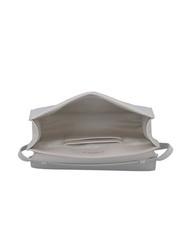 CALVIN KLEIN ARCHIVE HARDWARE SHINY Glänzende Umhängetasche dunkel ecru - Damentaschen - 5