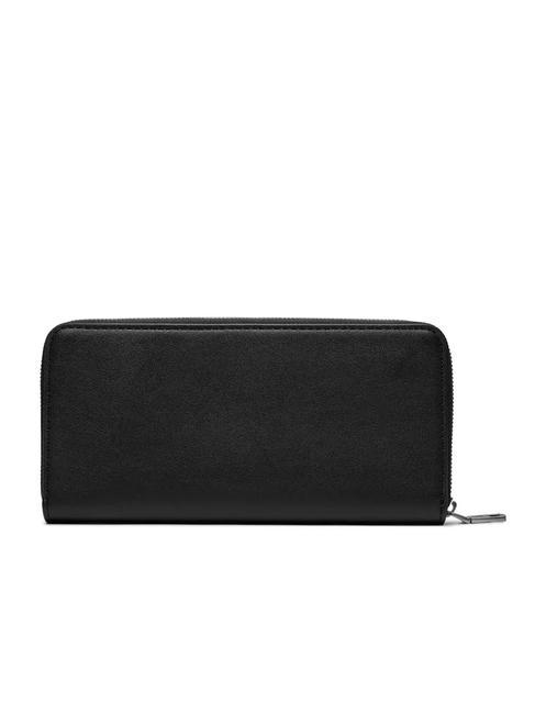 LETTERING LOGO   Schwarz/Metallic-Logo - Brieftaschen Damen