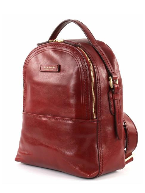 PEARLDISTRICT PEARLDISTRICT Rucksack aus Leder Johannisbeere / Gold - Damentaschen