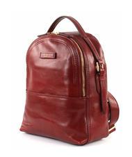 THE BRIDGE PEARLDISTRICT PEARLDISTRICT Rucksack aus Leder Johannisbeere / Gold - Damentaschen - 2