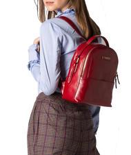 THE BRIDGE PEARLDISTRICT PEARLDISTRICT Rucksack aus Leder Johannisbeere / Gold - Damentaschen - 5