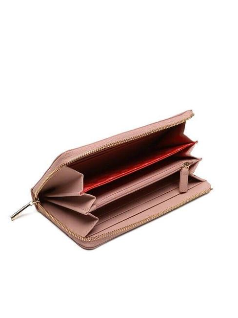 CALIWEN Portemonnaie mit umlaufendem Rei&szlig;verschluss weiche Pfirsiche - Brieftaschen Damen